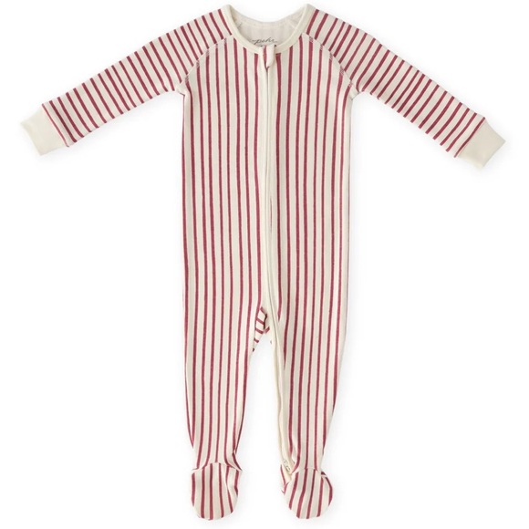 Pehr Ribbed Baby Sleeper 3-6 mos zippy great condition 100 % cotton - Picture 4 of 6